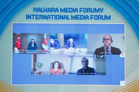 International media forum dedicated to the 25th anniversary of the permanent Neutrality of Turkmenistan and the election of our country as Vice-Chairman of the 75th session of the UN General Assembly was held in Ashgabat