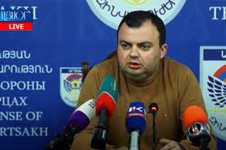 Пресс-секретарь президента Арцаха: Если Баку продолжит войну, не исключаем, что АО не ограничится восстановлением конфигурации расположения сил сторон