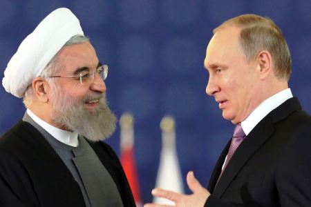 Putin and Rouhani discussed the situation in the zone of the Karabakh  conflict