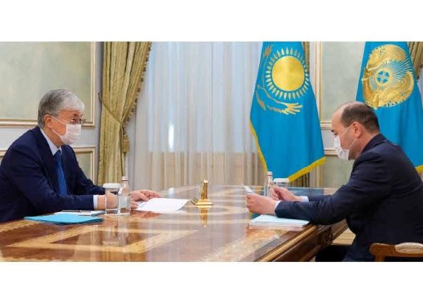 Касым-Жомарт Токаев заслушал отчет генпрокурора