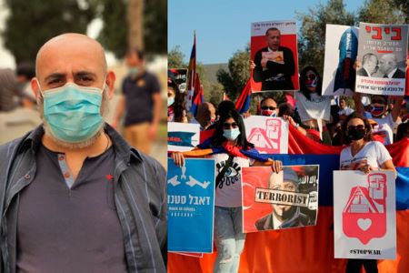 Armenians in France, Argentina and Israel hold actions in support of  Armenia and Artsakh