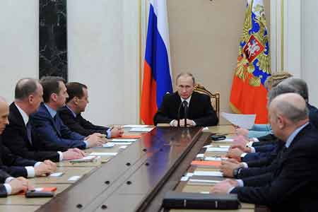 На заседании Совета Безопасности РФ обсуждалась обстановка в Закавказье