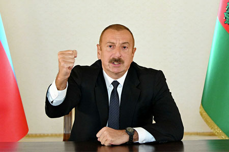 Aliyev continues to rattle weapons and did not rule out seeking  military aid from Turkey