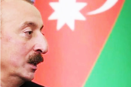 Алиев продолжает утверждать: В настоящее время ведется работа над "Зангезурским транспортным коридором"