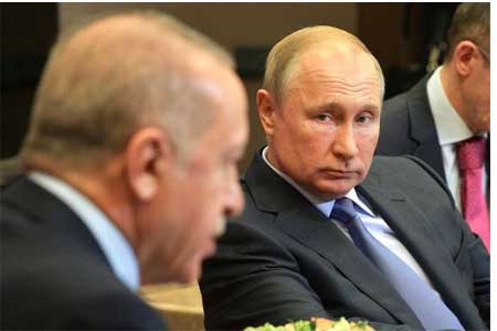 Путин и Эрдоган обсудили ситуацию в Карабахе