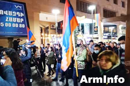 Пять представителей протестного движения освобождены из здания полиции города Абовян