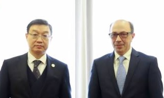 Глава МИД Армении провел прощальную встречу с Послом Казахстана в Армении
