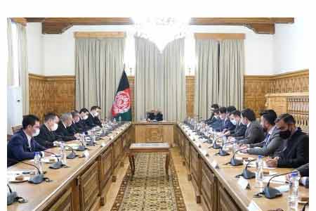 The delegation of Turkmenistan had a meeting with the Afghan leadership