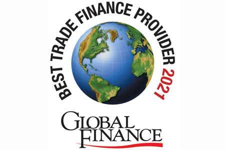 Կոնվերս Բանկը ճանաչվել է «Առեւտրի ֆինանսավորող լավագույն բանկը Հայաստանում» ըստ  Global Finance-ի  