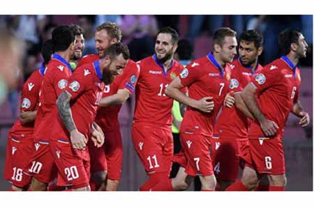 Сборная Армении по футболу на выезде обыграла сборную Уэльса