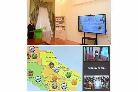 Продолжение совместного цикла видео занятий между туркменским и армянским сельскохозяйственными  вузами