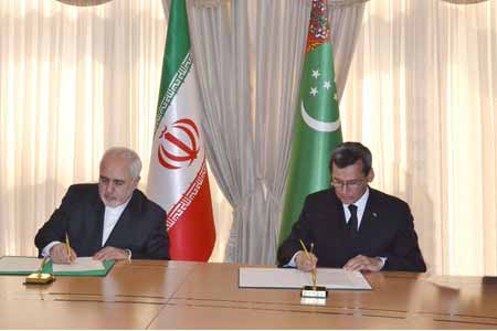 Visit of the Minister of Foreign Affairs of the Islamic Republic of Iran to Turkmenistan