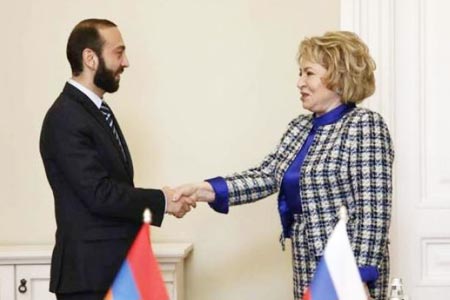 Валентина Матвиенко планирует посетить Армению