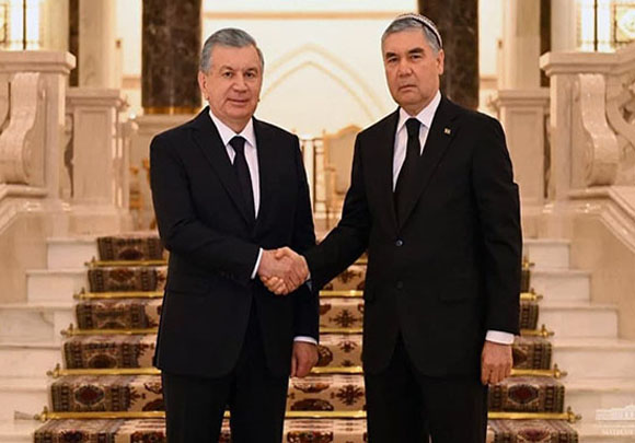 Президенты Туркменистана и Узбекистана отметили позитивную динамику двусторонних отношений