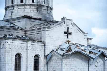 Armenian Foreign Ministry condemns Azerbaijan`s actions against the  Ghazanchetsots Cathedral in Shushi