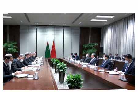 Hачался визит Правительственной делегации Туркменистана в Китайскую Народную Республику