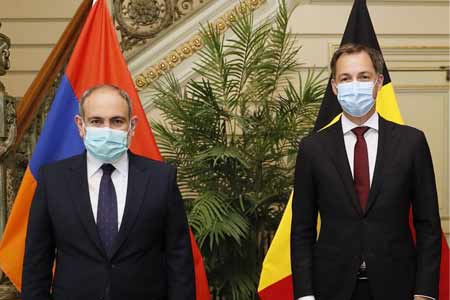 Nikol Pashinyan met with Belgian Prime Minister  Alexander De Croo
