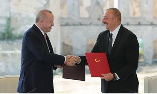 Presidents of Turkey and Azerbaijan signed the Shushi Declaration on  Alliance