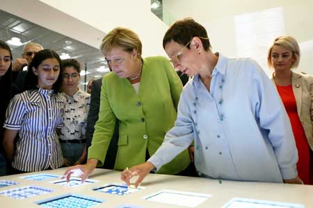 Angela Merkel to get acquainted with the activities of Tumo Berlin