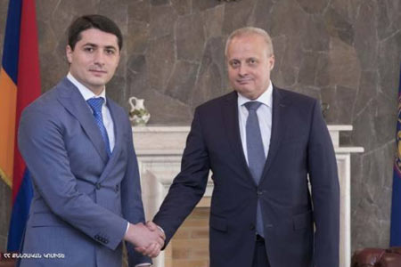 Argishti Kyaramyan met with Sergei Kopyrkin