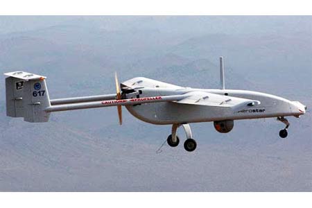 Forces of air defense units of Armenian Armed Forces shot down  Azerbaijani UAV of Aerostar type