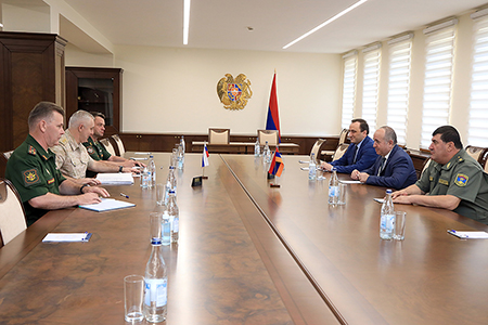 Arshak Karapetyan and Rustam Muradov discussed situation on  Armenian-Azerbaijani border