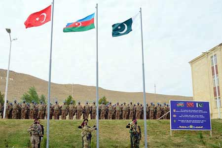 В Баку проходят учения сил спецназа Азербайджана, Турции и Пакистана "Три брата- 2021"