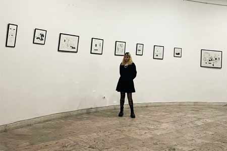 Ամասիա Նիզիբլյանի այլ ազատությունը. ՀայԱրտ մշակութային կենտրոնում բացվել Է "Ինքս ինձ իմ կողմից" աշխատանքների ցուցահանդեսը
