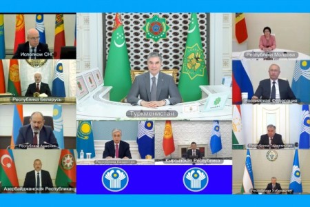 President of turkmenistan took part at the meeting of the Council of the Heads of States of the Commonwealth of Independent States