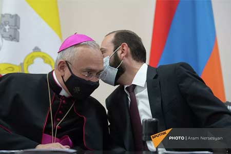 Пенья Парра: Основание нунциатуры Святого Престола в Ереване станет символом для построения мостов в регионе