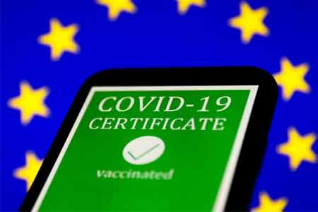 European Commission recognizes Armenia`s COVID certificates