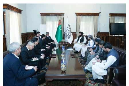 A visit of the government delegation of Turkmenistan to Afghanistan