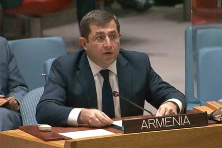 RA Permanent Representative to UN: Azerbaijan`s practice of  proliferating counter-allegations based on disinformation is not new