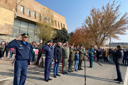Командир российской авиабазы:  Все самолеты, базирующиеся на аэродроме «Эребуни» готовы выполнять задачи по предназначению
