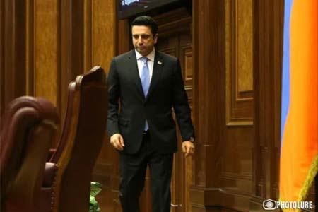 Спикер НС: мы будем двигаться в направлении тех сил, которые помогут нам обеспечить безопасность Армении