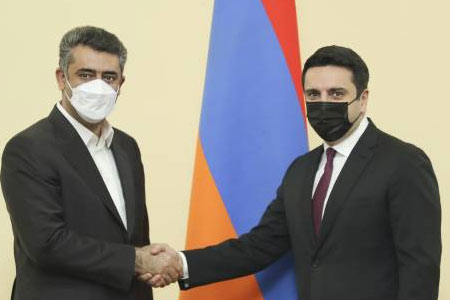 Members of Iranian Mejlis delegation pointed to coincidence of  geopolitical interests of Iran and Armenia