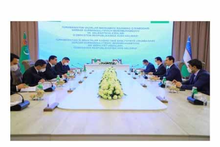 Состоялся визит Правительственной делегации Туркменистана в Узбекистан