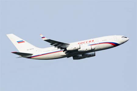 Борт главы МИД России приземлился в Ереванском аэропорту "Звартноц"