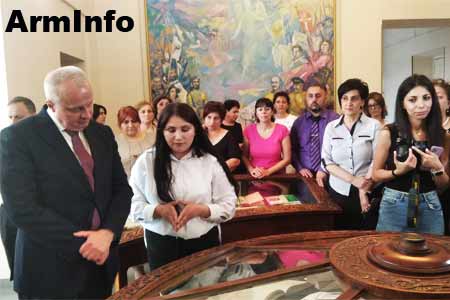 <Путь на Кавказ>: В Национальной библиотеке Армении открылась уникальная экспозиция, посвященная А.С. Грибоедову