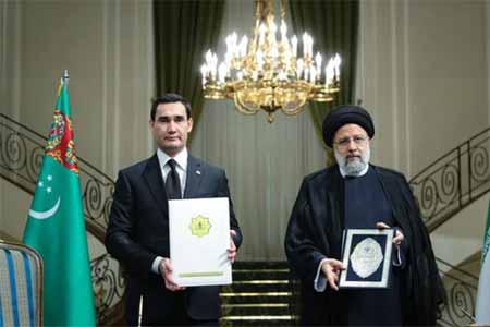 Увеличение товарооборота между Туркменистаном и Ираном обсудили на переговорах в верхах