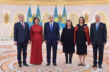 Президент Касым-Жомарт Токаев принял верительные грамоты у послов ряда государств