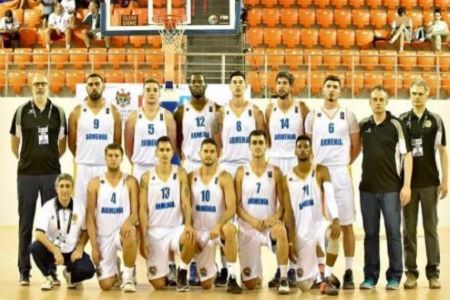 Armenian basketball team winner of 2022 FIBA European Championship  For Small Countries