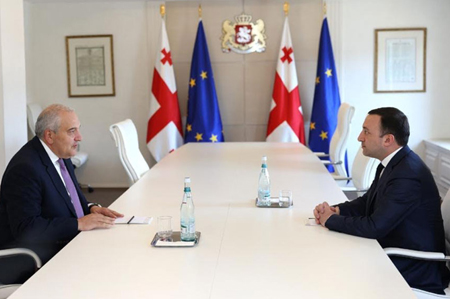 Garibashvili: Georgia stands ready to contribute and support the  peace process between Armenia and Azerbaijan