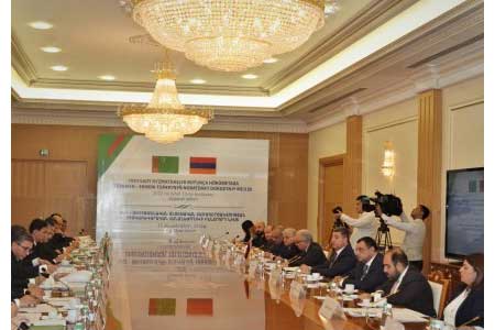 В Aшхабаде прошло девятое заседание межправительственной туркмено-армянской комиссии по экономическому сотрудничеству