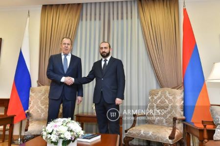 Situation around Artsakh and Azerbaijani aggressive rhetoric are key  issues on Lavrov-Mirzoyan talk`s agenda in Moscow