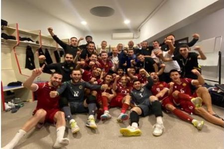 Сборная Армении по футзалу досрочно обеспечила себе место в элитном раунде чемпионата мира 2024 года