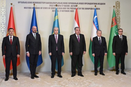 Касым-Жомарт Токаев принял участие во встрече глав государств Центральной Азии и Президента Европейского совета