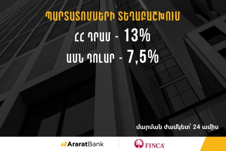 AraratBank underwrites FINCA UCO bonds