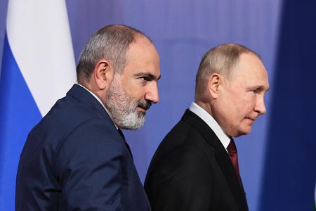 Пашинян и Путин обсудили повестку двусторонних отношений