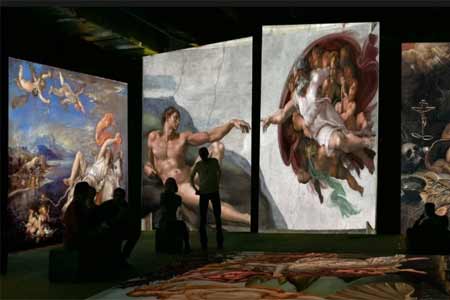 Ренессанс гостит в Армении: В Музее современного искусства открылась исключительная выставка <Движущиеся полотна>
